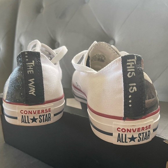 One of a kind Star Wars Converse low tops - Picture 5 of 7